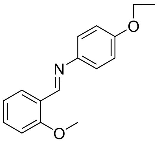 N-(2-METHOXYBENZYLIDENE)-P-PHENETIDINE