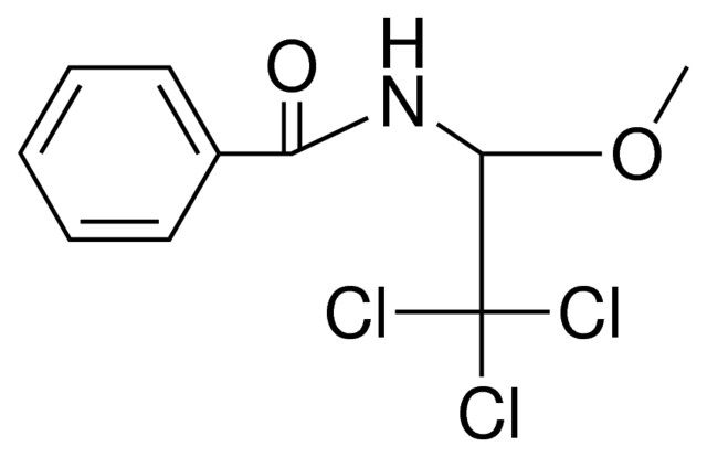 N-(2,2,2-TRICHLORO-1-METHOXY-ETHYL)-BENZAMIDE