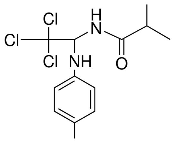 N-(2,2,2-TRICHLORO-1-P-TOLYLAMINO-ETHYL)-ISOBUTYRAMIDE