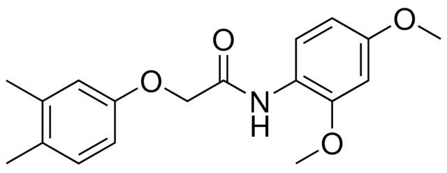 N-(2,4-DIMETHOXY-PHENYL)-2-(3,4-DIMETHYL-PHENOXY)-ACETAMIDE