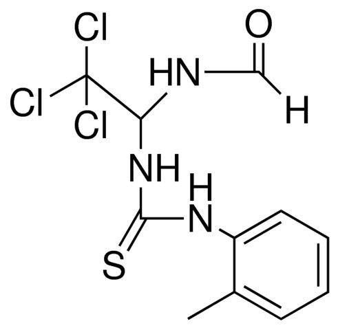 N-(2,2,2-TRICHLORO-1-(3-O-TOLYL-THIOUREIDO)-ETHYL)-FORMAMIDE