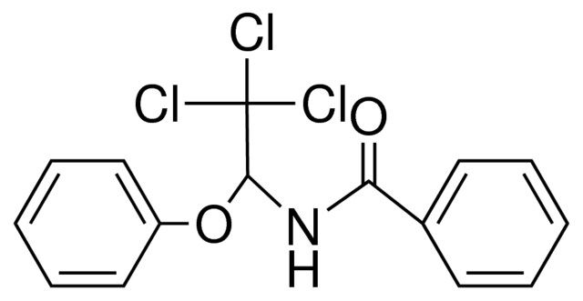 N-(2,2,2-TRICHLORO-1-PHENOXY-ETHYL)-BENZAMIDE