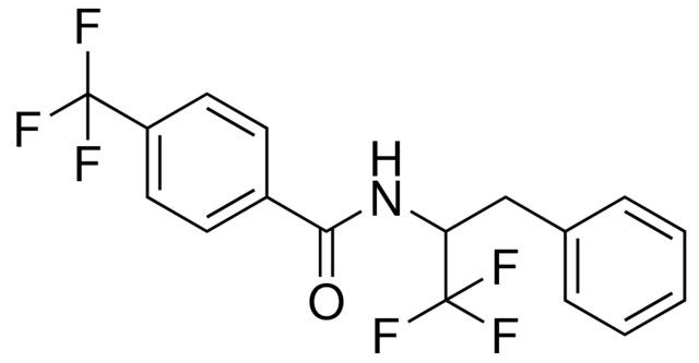 N-(2-PHENYL-1-TRIFLUOROMETHYL-ETHYL)-4-TRIFLUOROMETHYL-BENZAMIDE