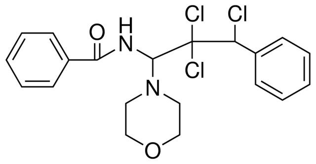 N-(2,2,3-TRICHLORO-1-MORPHOLIN-4-YL-3-PHENYL-PROPYL)-BENZAMIDE