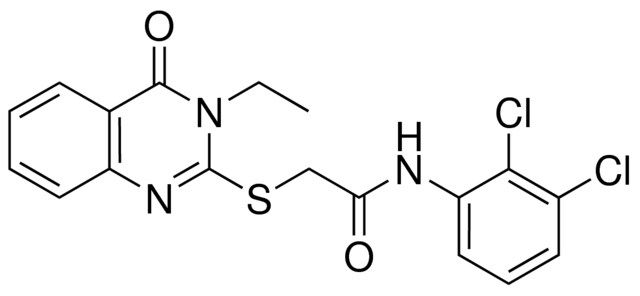 N-(2,3-DICHLORO-PH)-2-(3-ET-4-OXO-3,4-DIHYDRO-QUINAZOLIN-2-YLSULFANYL)-ACETAMIDE