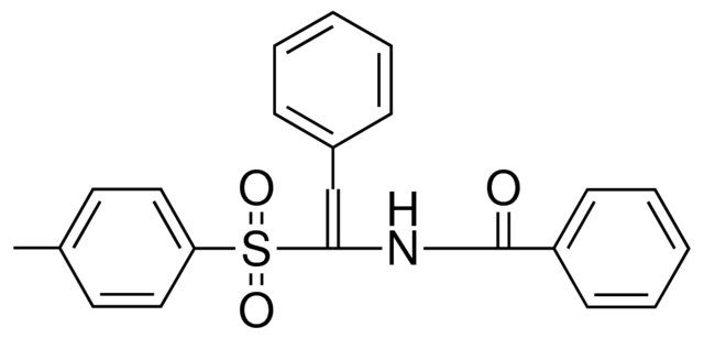 N-(2-PHENYL-1-(TOLUENE-4-SULFONYL)-VINYL)-BENZAMIDE