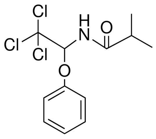 N-(2,2,2-TRICHLORO-1-PHENOXY-ETHYL)-ISOBUTYRAMIDE