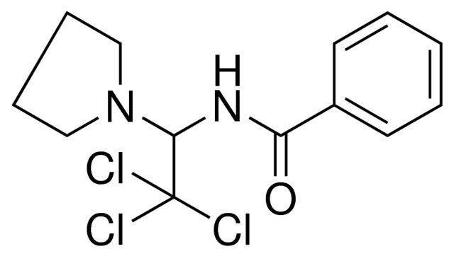 N-(2,2,2-TRICHLORO-1-PYRROLIDIN-1-YL-ETHYL)-BENZAMIDE