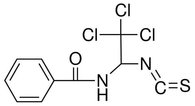 N-(2,2,2-TRICHLORO-1-ISOTHIOCYANATO-ETHYL)-BENZAMIDE