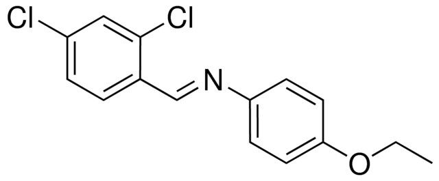 N-(2,4-DICHLOROBENZYLIDENE)-P-PHENETIDINE