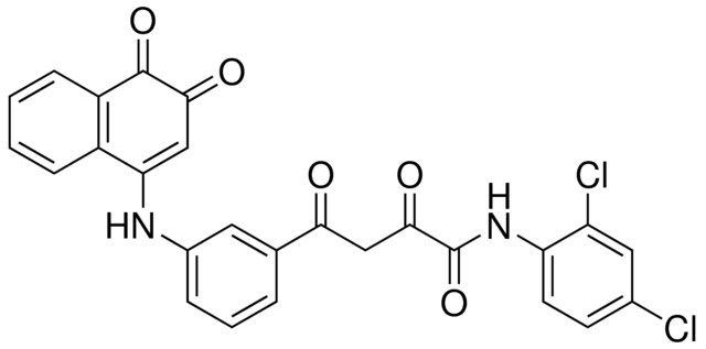 N-(2,4-DICHLOROPHENYL)-4-{3-[(3,4-DIOXO-3,4-DIHYDRO-1-NAPHTHALENYL)AMINO]PHENYL}-2,4-DIOXOBUTANAMIDE