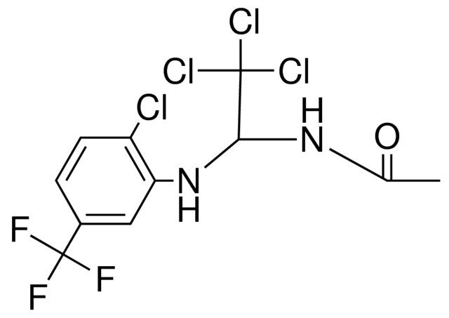 N-(2,2,2-TRICHLORO-1-(2-CHLORO-5-TRIFLUOROMETHYL-PHENYLAMINO)-ETHYL)-ACETAMIDE