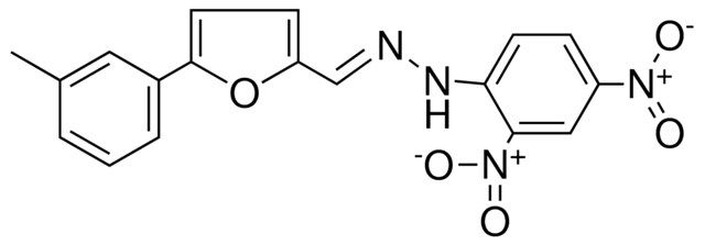 N-(2,4-DINITRO-PHENYL)-N'-(5-M-TOLYL-FURAN-2-YLMETHYLENE)-HYDRAZINE