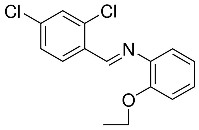 N-(2,4-DICHLOROBENZYLIDENE)-O-PHENETIDINE