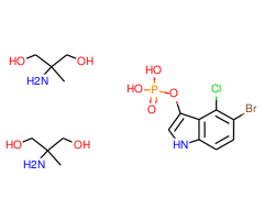 5-Bromo-4-chloro-3-indolyl phosphate di(2-amino-2-methyl-1,3 propanediol)