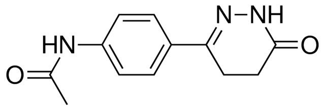 N-[4-(6-oxo-1,4,5,6-tetrahydro-3-pyridazinyl)phenyl]acetamide