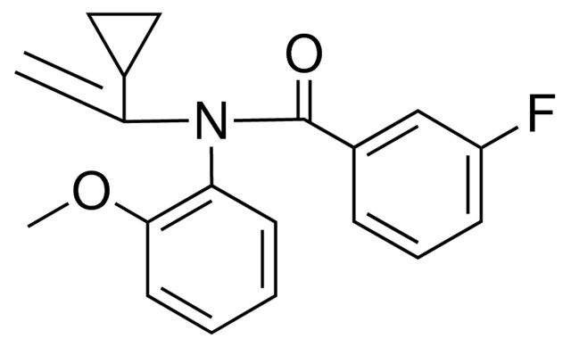 N-(1-CYCLOPROPYL-VINYL)-3-FLUORO-N-(2-METHOXY-PHENYL)-BENZAMIDE