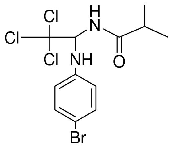 N-(1-(4-BROMO-PHENYLAMINO)-2,2,2-TRICHLORO-ETHYL)-ISOBUTYRAMIDE