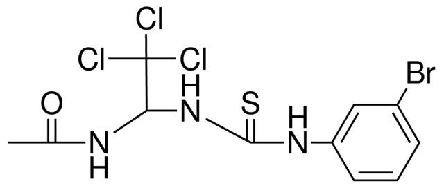 N-(1-(3-(3-BROMO-PHENYL)-THIOUREIDO)-2,2,2-TRICHLORO-ETHYL)-ACETAMIDE