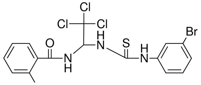 N-(1-(3-(3-BROMO-PHENYL)-THIOUREIDO)-2,2,2-TRICHLORO-ETHYL)-2-METHYL-BENZAMIDE