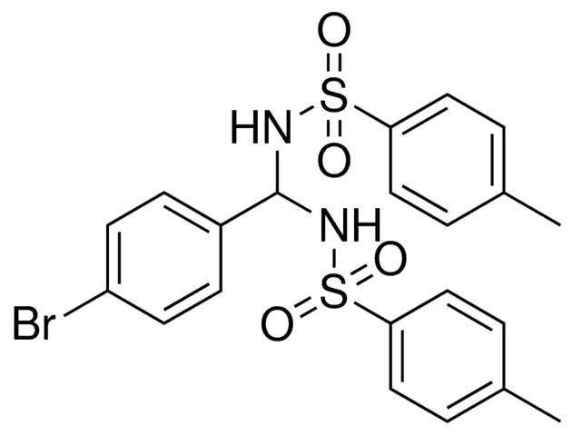 N-((4-BROMOPHENYL){[(4-METHYLPHENYL)SULFONYL]AMINO}METHYL)-4-METHYLBENZENESULFONAMIDE