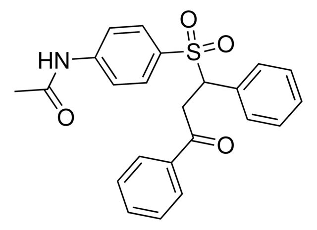 N-{4-[(3-Oxo-1,3-diphenylpropyl)sulfonyl]phenyl}acetamide