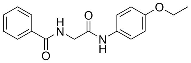 N-((4-ETHOXY-PHENYLCARBAMOYL)-METHYL)-BENZAMIDE