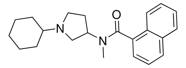 N-(1-Cyclohexyl-3-pyrrolidinyl)-N-methyl-1-naphthamide