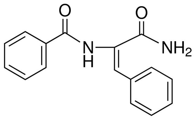 N-(1-CARBAMOYL-2-PHENYL-VINYL)-BENZAMIDE