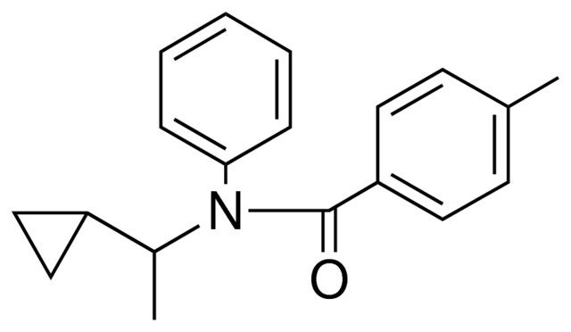 N-(1-CYCLOPROPYL-ETHYL)-4-METHYL-N-PHENYL-BENZAMIDE