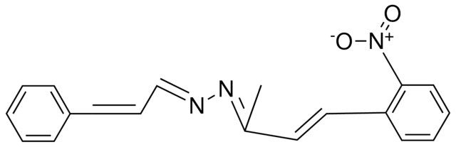 N-(1-METHYL-3-(2-NITRO-PHENYL)-ALLYLIDENE)-N'-(3-PHENYL-ALLYLIDENE)-HYDRAZINE