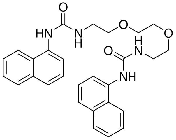 N-(1-NAPHTHYL)-N'-{2-[2-(2-{[(1-NAPHTHYLAMINO)CARBONYL]AMINO}ETHOXY)ETHOXY]ETHYL}UREA