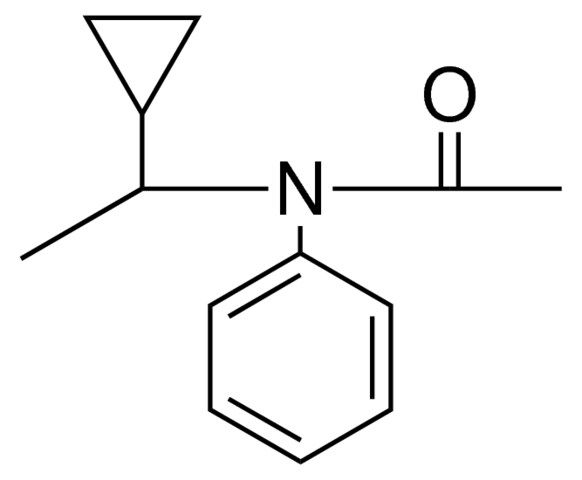 N-(1-CYCLOPROPYL-ETHYL)-N-PHENYL-ACETAMIDE