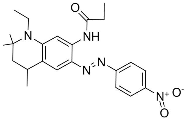 N-(1-ETHYL6(4-NITROPHENYLAZO)1234TETRAHYDRO-224TRIMETHYL-7-QUINOLYL)RPOPIONAMIDE