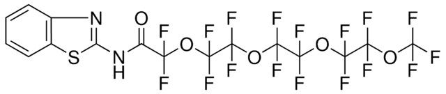 N-(1,3-BENZOTHIAZOL-2-YL)-1,1,1,3,3,4,4,6,6,7,7,9,9,10,10,12,12-HEPTADECAFLUORO-2,5,8,11-TETRAOXATRIDECAN-13-AMIDE