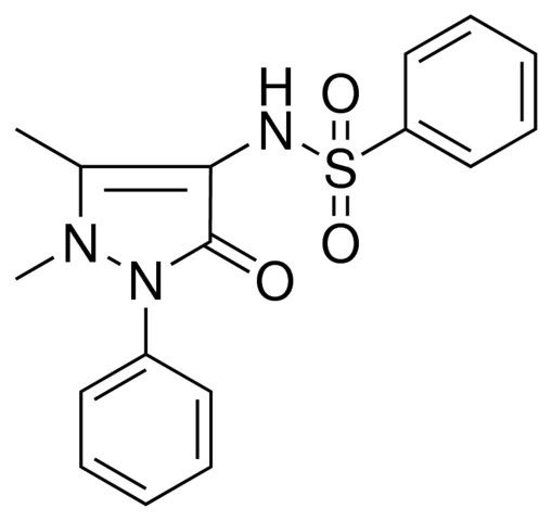 N-(1,5-DIMETHYL-3-OXO-2-PHENYL-2,3-DIHYDRO-1H-PYRAZOL-4-YL)BENZENESULFONAMIDE