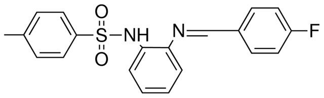 N-(2-((4-FLUORO-BENZYLIDENE)-AMINO)-PHENYL)-4-METHYL-BENZENESULFONAMIDE