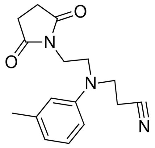 N-(2-(N-(2-CYANOETHYL)-3-METHYLANILINO)ETHYL)SUCCINIMIDE