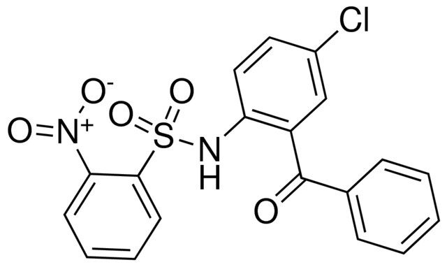 N-(2-benzoyl-4-chlorophenyl)-2-nitrobenzenesulfonamide