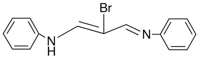 N-(2-BROMO-3-(PHENYLIMINO)PROPENYL)ANILINE