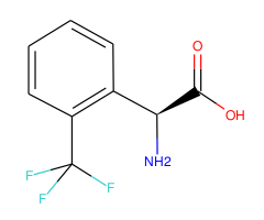 2-Amino-2-[2-(trifluoromethyl)phenyl]acetic acid