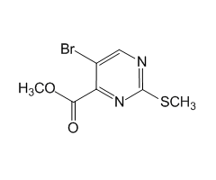 Methyl 5-bromo-2-(methylthio)pyrimidine-4-carboxylate