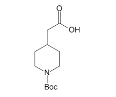 (1-Boc-piperidin-4-yl)acetic acid