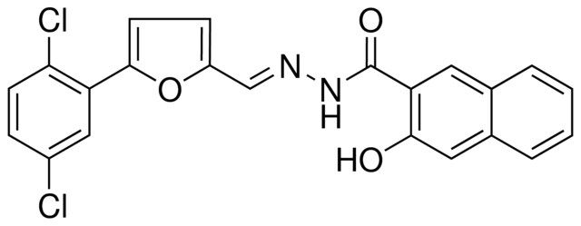 N'-{(E)-[5-(2,5-DICHLOROPHENYL)-2-FURYL]METHYLIDENE}-3-HYDROXY-2-NAPHTHOHYDRAZIDE