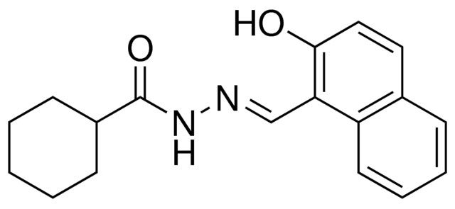 N'-((2-HYDROXY-1-NAPHTHYL)METHYLENE)CYCLOHEXANECARBOHYDRAZIDE