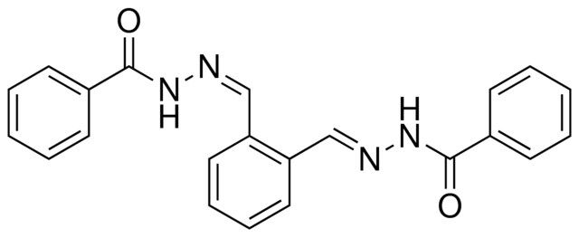 N'-((E)-{2-[(Z)-(2-BENZOYLHYDRAZONO)METHYL]PHENYL}METHYLIDENE)BENZOHYDRAZIDE