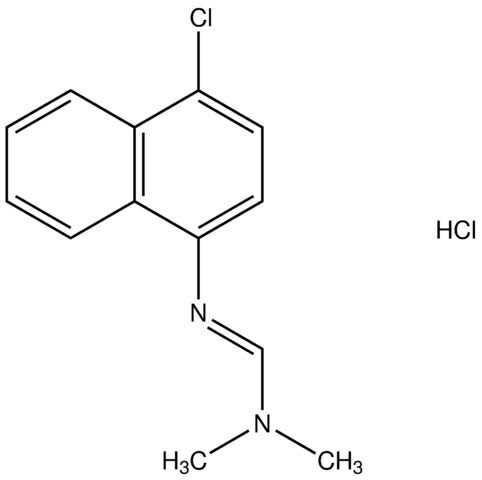 N'-(4-chloro-1-naphthyl)-N,N-dimethylimidoformamide hydrochloride