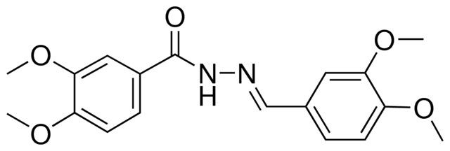 N'-(3,4-DIMETHOXYBENZYLIDENE)-3,4-DIMETHOXYBENZOHYDRAZIDE