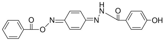 N'-{4-[(BENZOYLOXY)IMINO]-2,5-CYCLOHEXADIEN-1-YLIDENE}-4-HYDROXYBENZOHYDRAZIDE