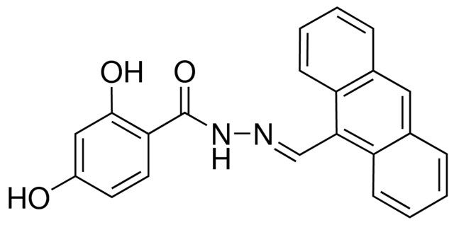 N'-(9-ANTHRYLMETHYLENE)-2,4-DIHYDROXYBENZOHYDRAZIDE